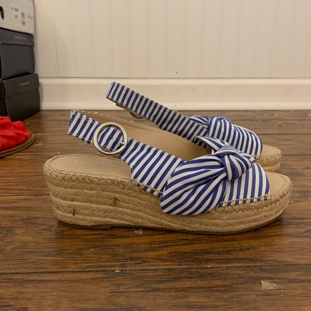 Franco Sarto Sling Back Espadrilles